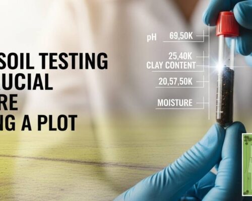 Why Soil Testing is Crucial Before Buying a Plot