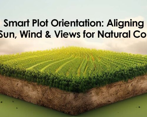 Smart Plot Orientation: Aligning with Sun, Wind & Views for Natural Comfort