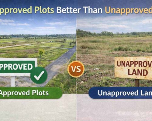 Are Approved Plots Better Than Unapproved Land?