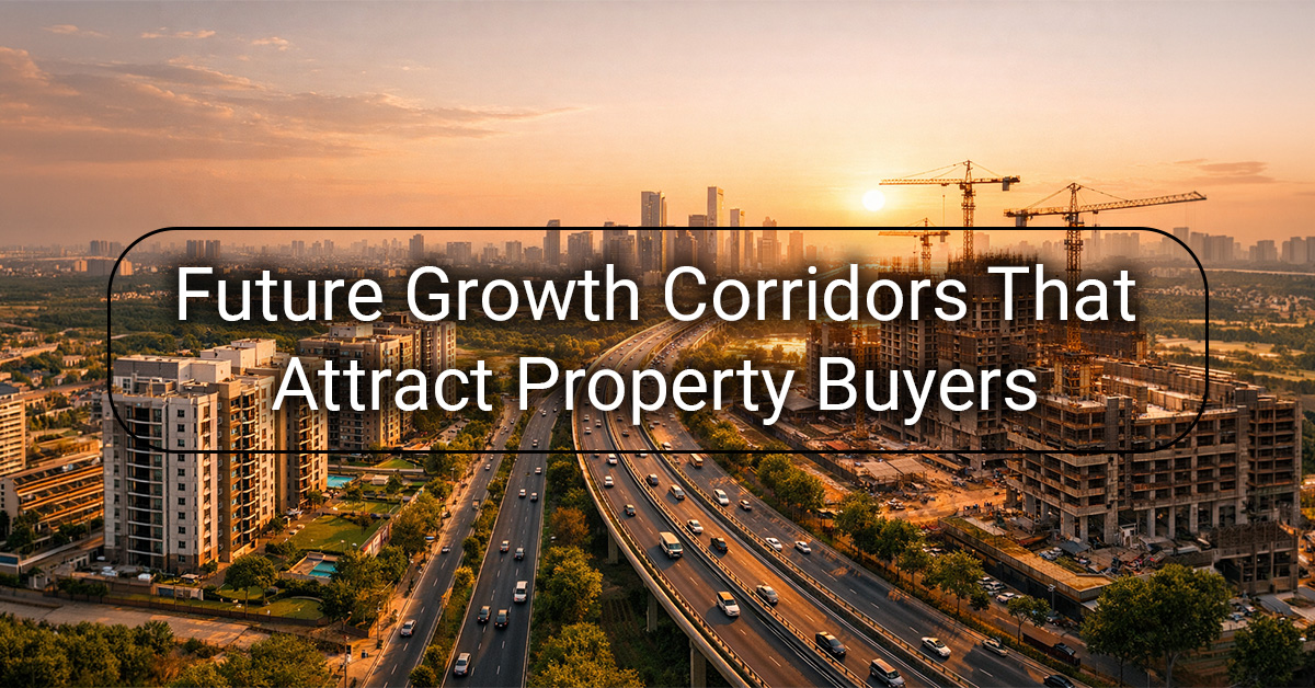 Future real estate growth corridors in India